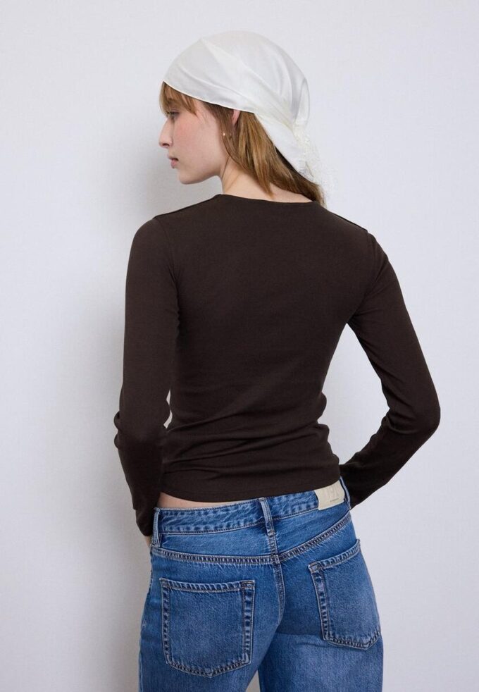 Basic tričko s dlouhým rukávem