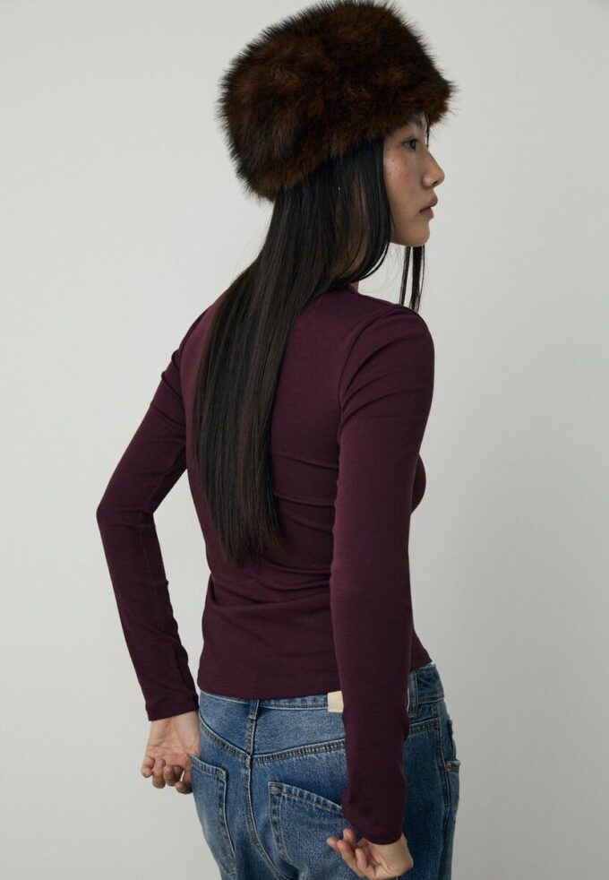 Basic tričko s dlouhým rukávem