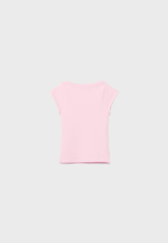 Basic tričko s výstřihem do lodičky