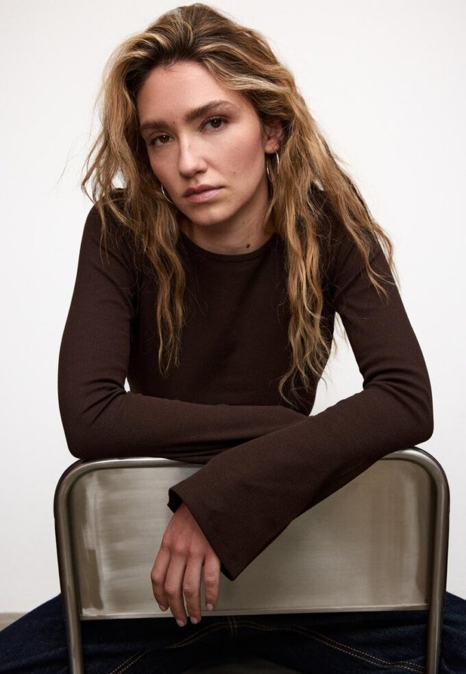 Basic tričko s zvonovými rukávy