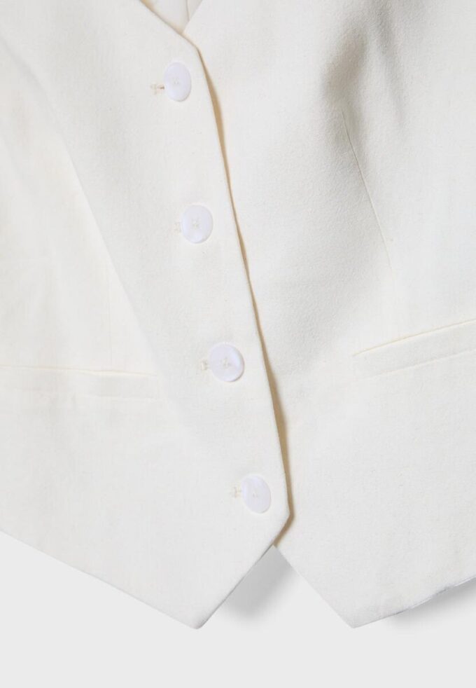 Basic vesta ze směsi lnu