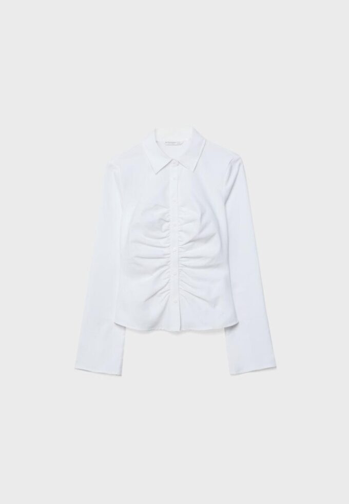 Bengalínová nařasená košile