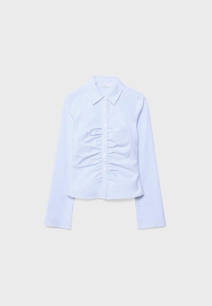 Bengalínová nařasená košile