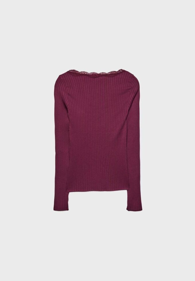 Bezšvový krajkový top Bezšvový krajkový top