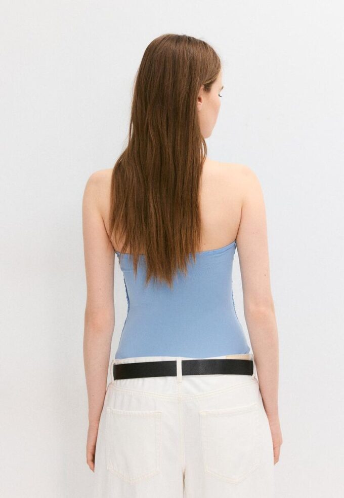 Bodysuit s vázáním za krkem Bodysuit s vázáním za krkem