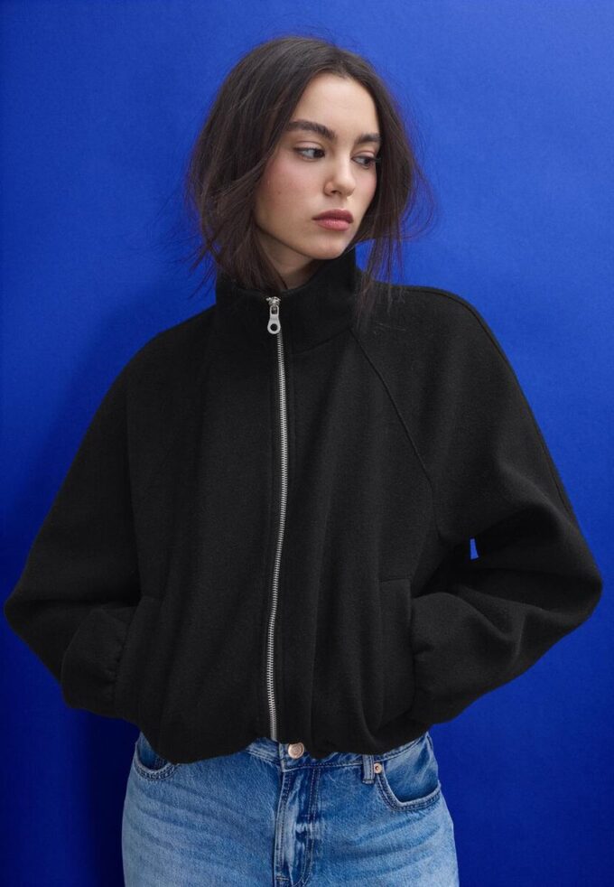 Bomberová bunda Jemné na dotek Bomberová bunda Jemné na dotek