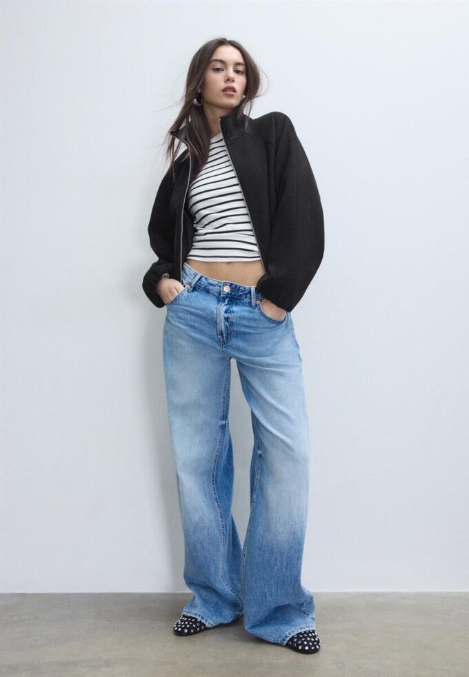 Bomberová bunda Jemné na dotek Bomberová bunda Jemné na dotek