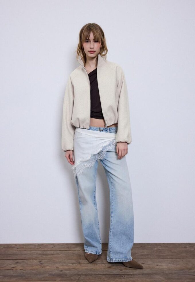 Bomberová bunda Jemné na dotek