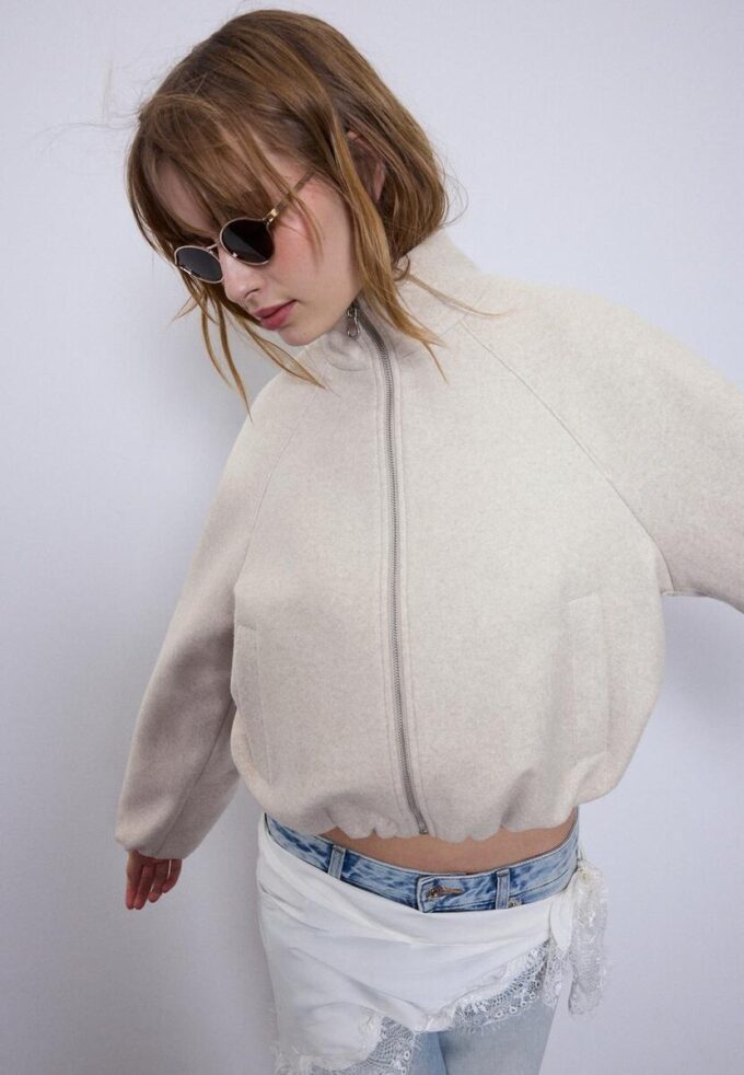 Bomberová bunda Jemné na dotek