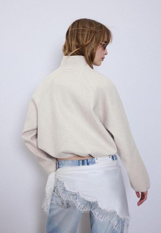 Bomberová bunda Jemné na dotek