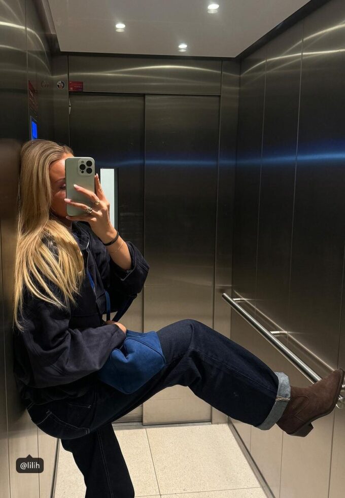 Bomberová bunda z umělé semiše