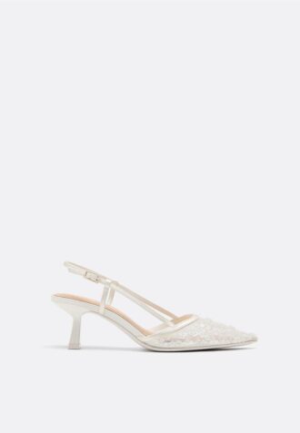 Boty na podpatku s kamínky