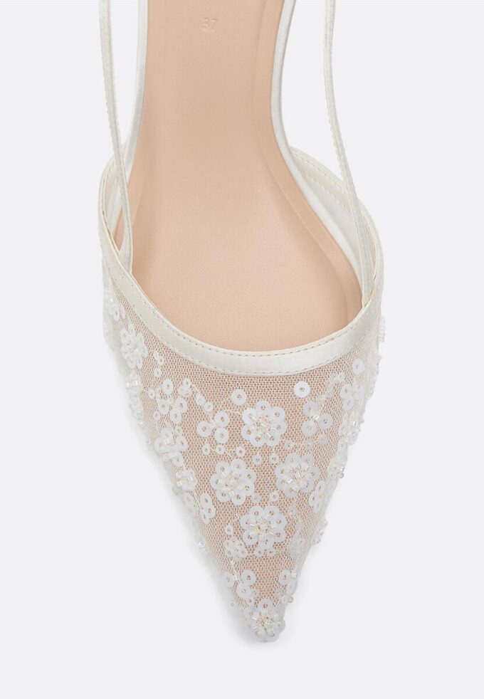 Boty na podpatku s kamínky