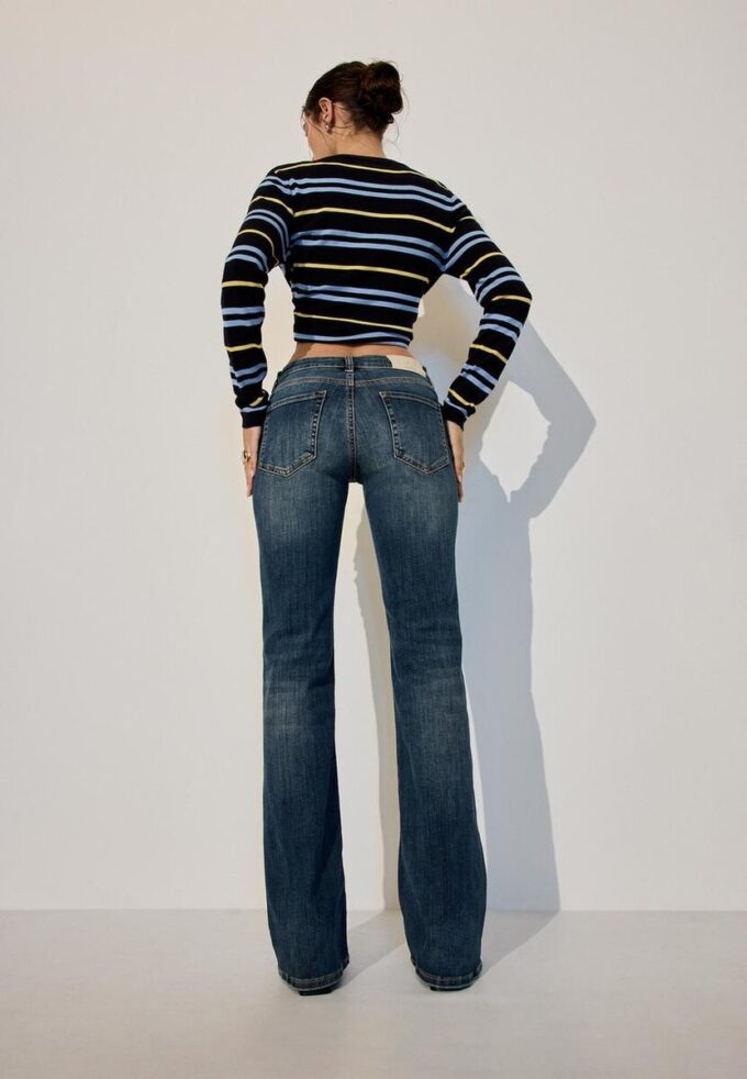 D67 Slim Fit Boot-Cut Jeans D67 Slim Fit Boot-Cut Jeans