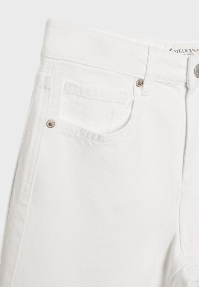 D92 Rovné džíny se širokými nohavicemi