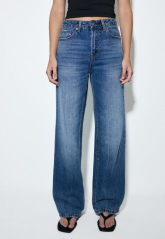 D92 Rovné džíny Wide Leg