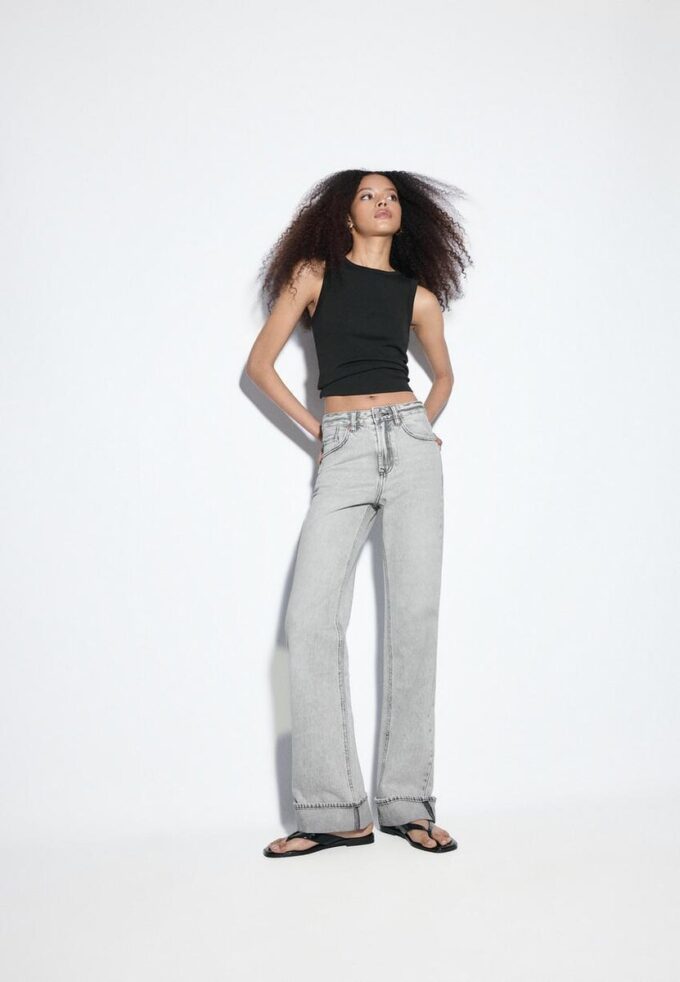D92 Rovné džíny Wide Leg D92 Rovné džíny Wide Leg