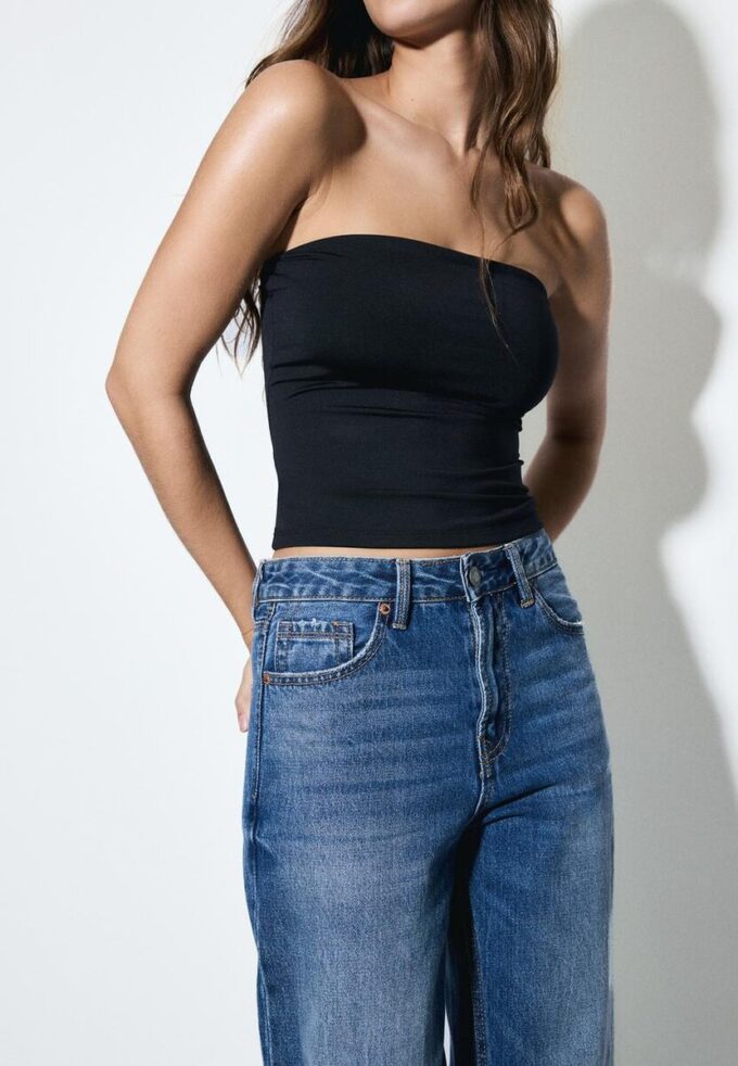 D92 Rovné džíny Wide Leg D92 Rovné džíny Wide Leg