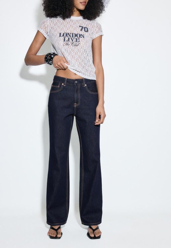 D92 Rovné džíny Wide Leg D92 Rovné džíny Wide Leg