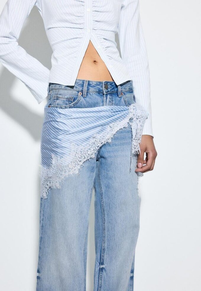 D92 Rovné džíny Wide Leg D92 Rovné džíny Wide Leg