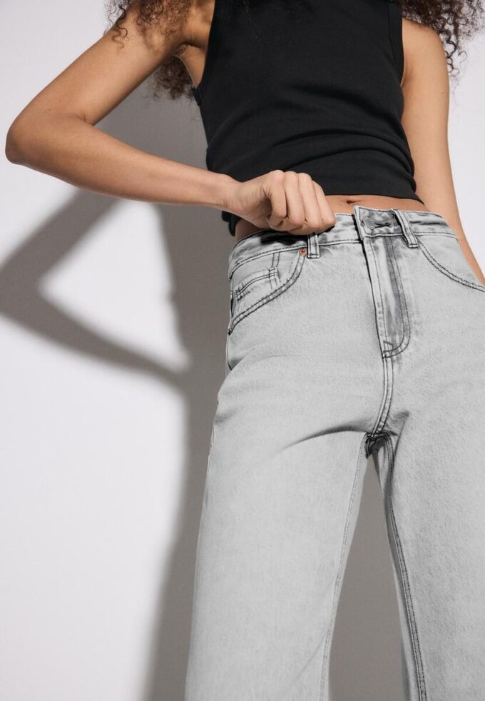 D92 Rovné džíny Wide Leg D92 Rovné džíny Wide Leg