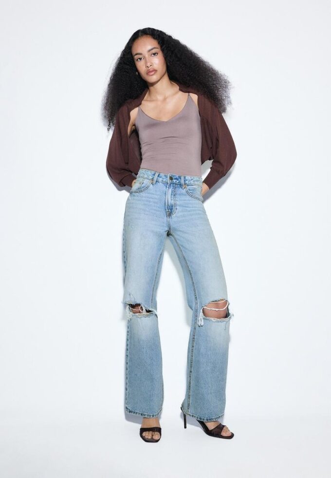 D92 Rovné džíny Wide Leg D92 Rovné džíny Wide Leg