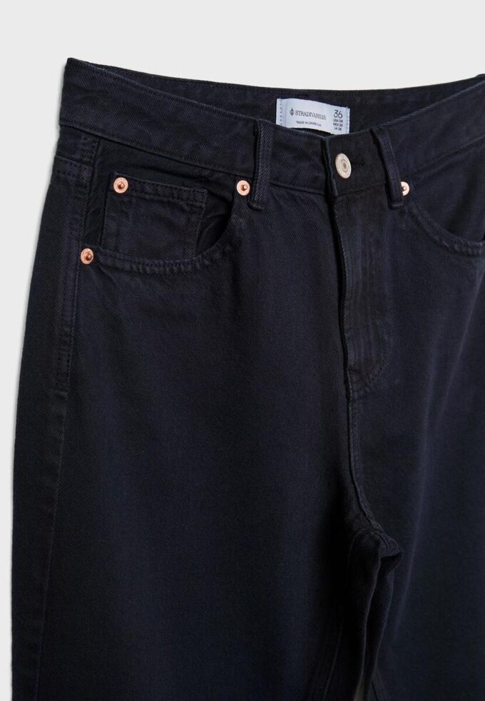 D92 Rovné džíny Wide Leg