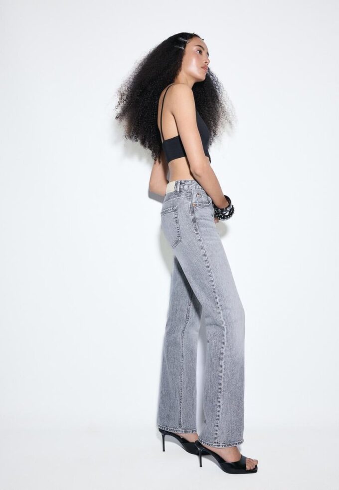 D98 Džíny s rovnými nohavicemi