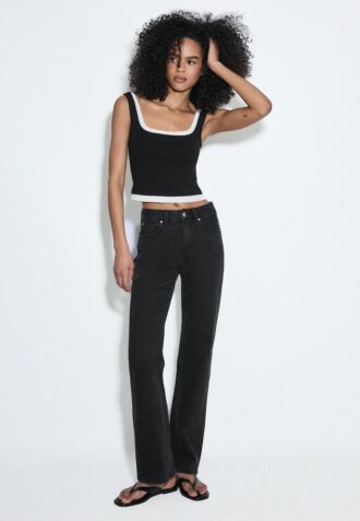 D98 Džíny s rovnými nohavicemi