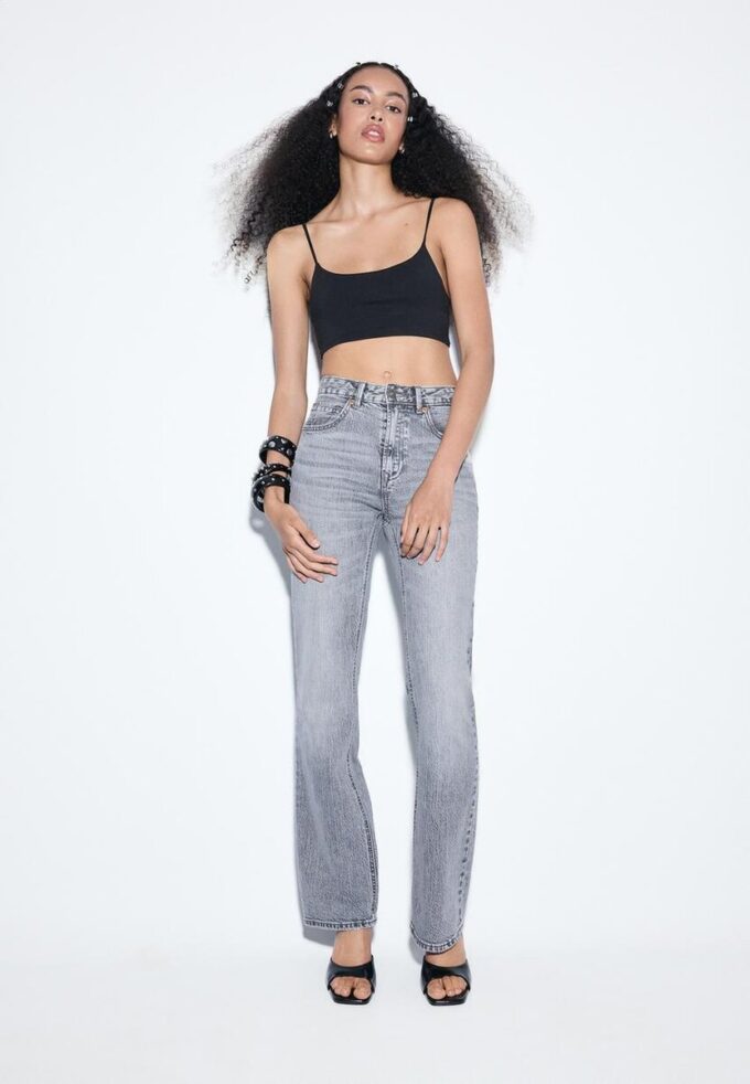 D98 Džíny s rovnými nohavicemi