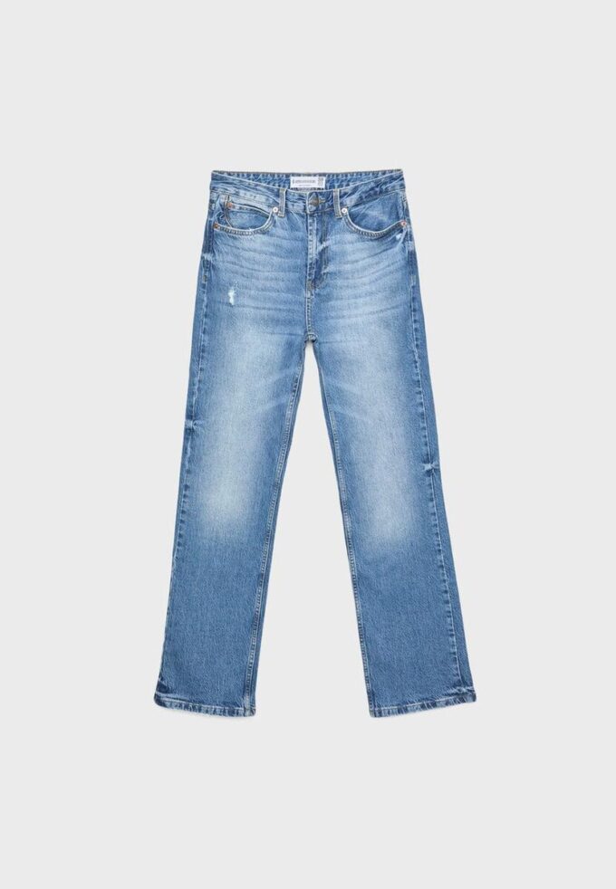 D98 Džíny s rovnými nohavicemi