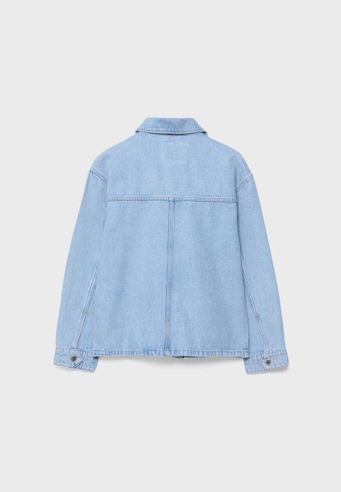Džínová bunda s kapsami