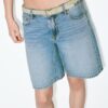 Džínové kraťasy s páskem Džínové kraťasy s páskem