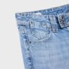 Džíny s nízkým pasem a Wide Leg nohavicemi s ozdobným knoflíkem Džíny s nízkým pasem a Wide Leg nohavicemi s ozdobným knoflíkem