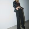 Drapovaný bandeau top s výstřihem do V Drapovaný bandeau top s výstřihem do V
