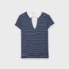 Dvouvrstvé polo tričko s krátkým rukávem