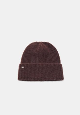 Žebrovaná čepice s plaketou