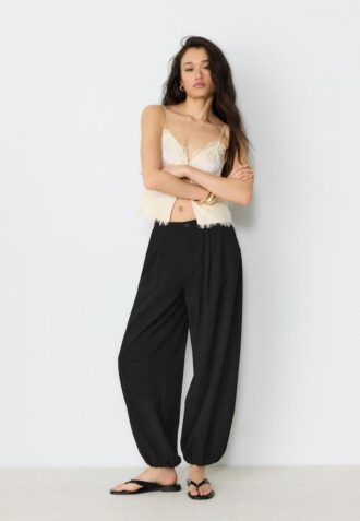Elegantní kalhoty Balloon Fit