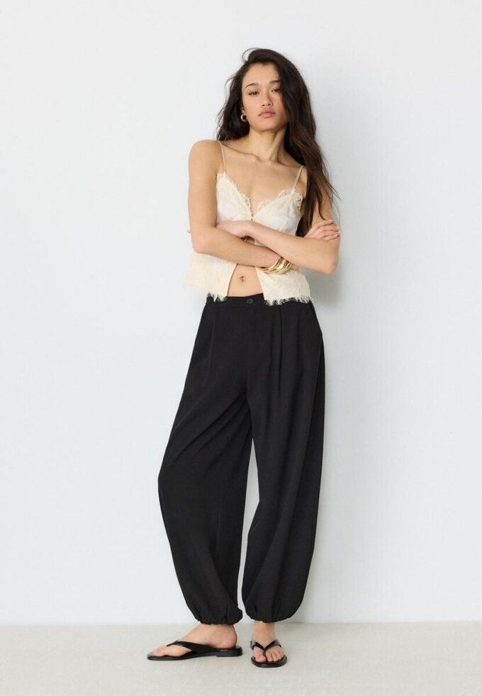 Elegantní kalhoty Balloon Fit Elegantní kalhoty Balloon Fit