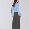 Elegantní volné kalhoty s detaily švů Elegantní volné kalhoty s detaily švů
