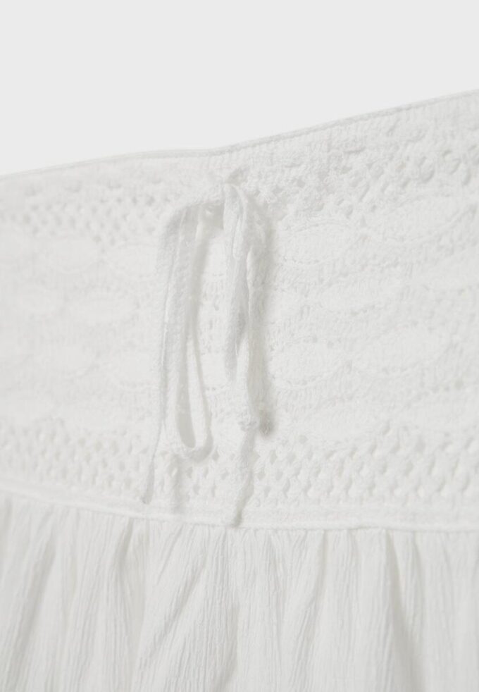 Háčkovaný bandeau top Háčkovaný bandeau top