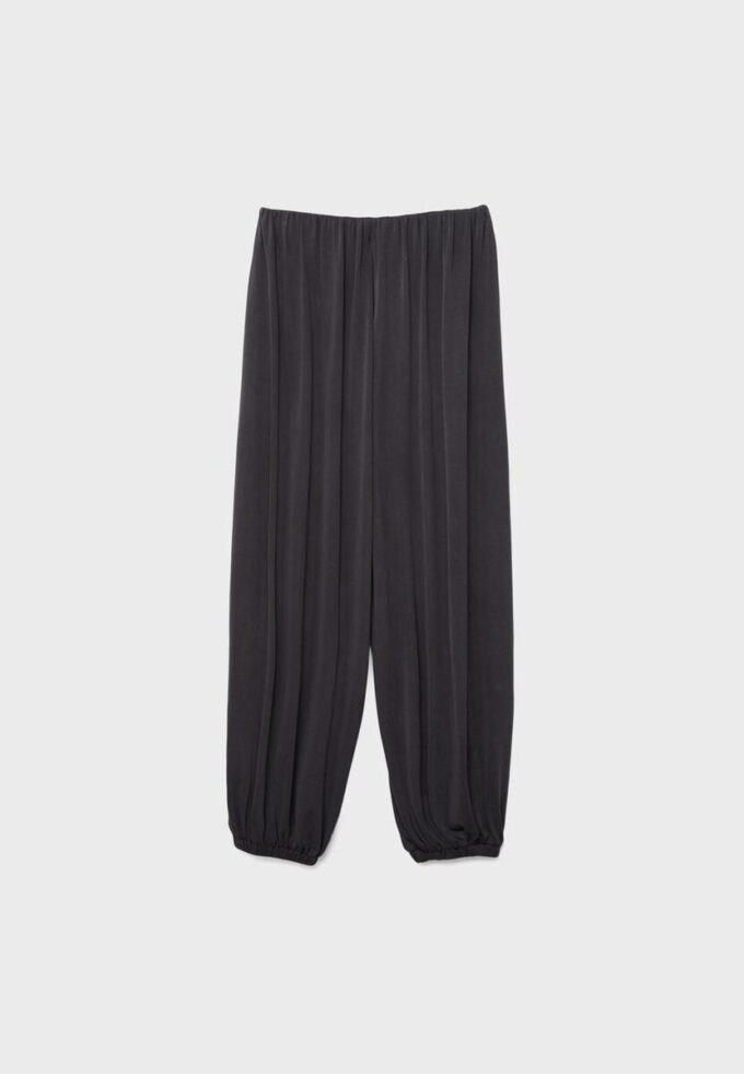 Jemné na dotek volné kalhoty