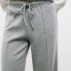 Joggerové kalhoty Jemné na dotek s Wide Leg nohavicemi a detailem švu vpředu Joggerové kalhoty Jemné na dotek s Wide Leg nohavicemi a detailem švu vpředu