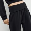 Joggingové kalhoty Jemné na dotek Balloon s ohrnutým pasem Joggingové kalhoty Jemné na dotek Balloon s ohrnutým pasem