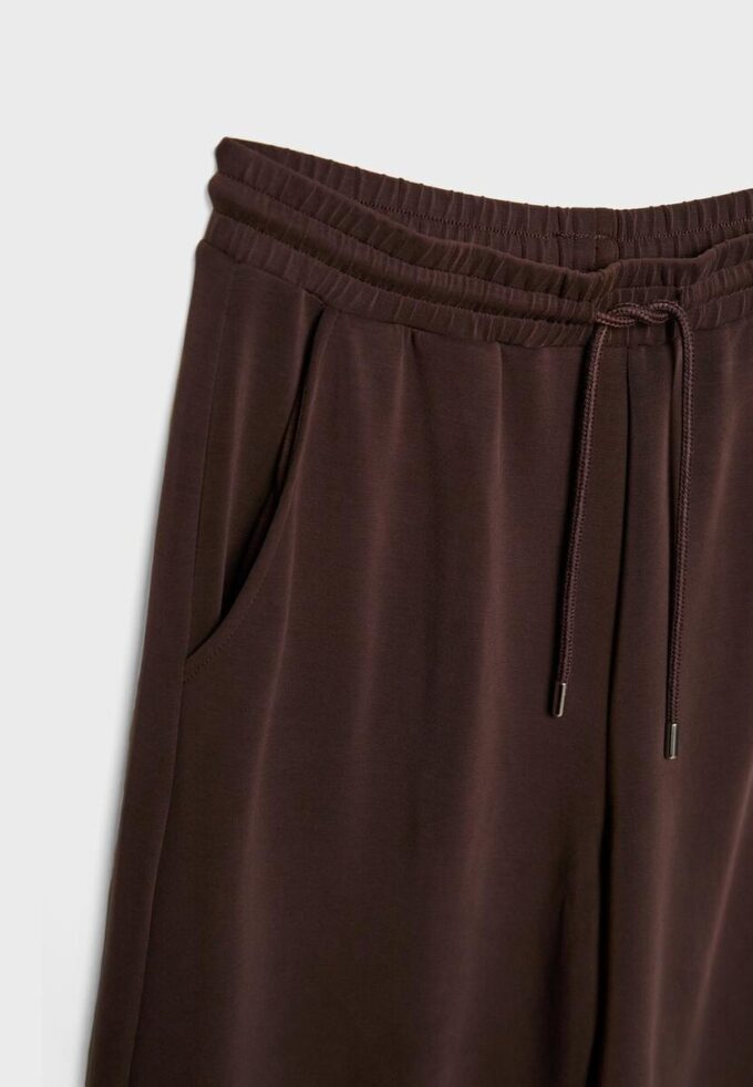 Joggingové kalhoty Jemné na dotek Palazzo Joggingové kalhoty Jemné na dotek Palazzo