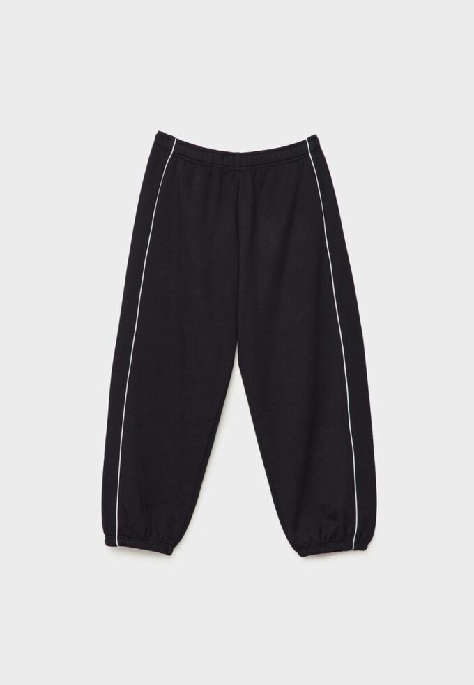 Joggingové kalhoty s lemováním