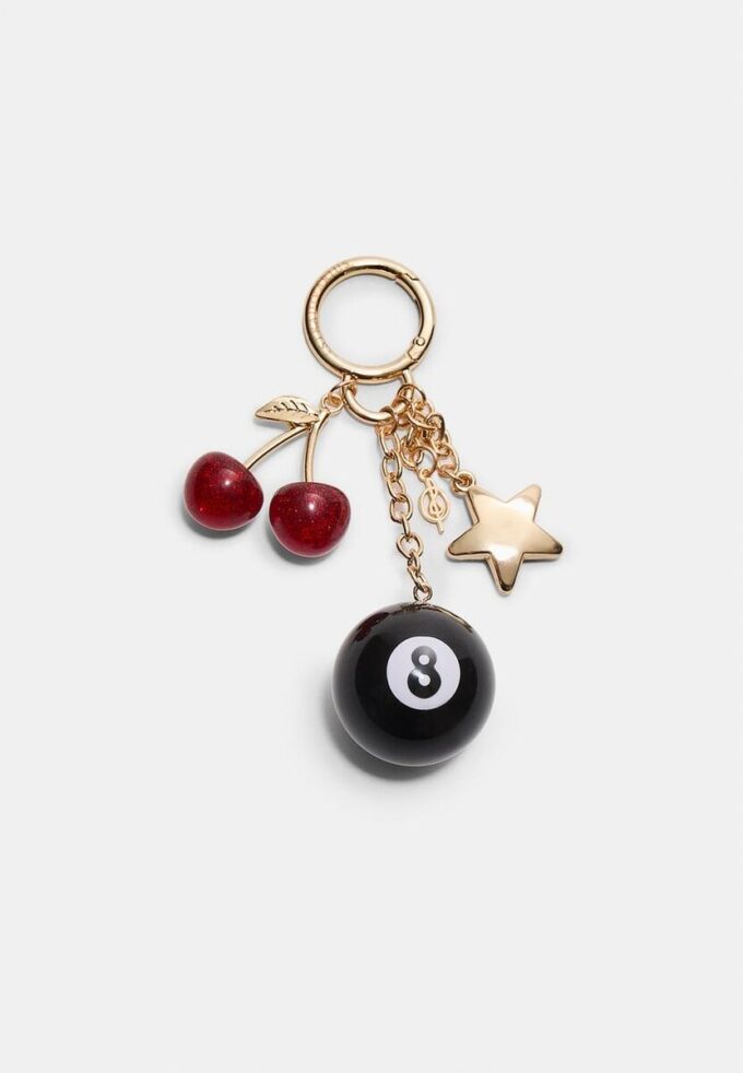 Klíčenka s přívěskem číslo 8