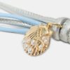 Klíčenka s přívěskem ve tvaru ryby a korálky Klíčenka s přívěskem ve tvaru ryby a korálky