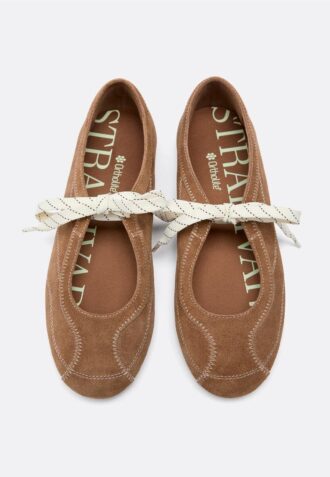 Kožené tenisky s mašlí