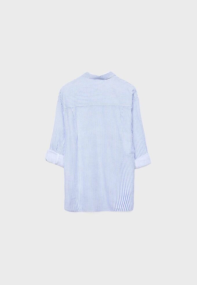 Košile s lněným efektem Košile s lněným efektem